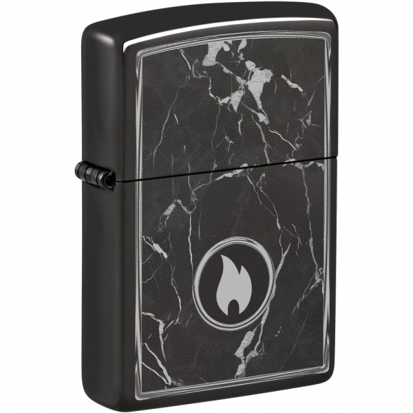 Zippo Mermer Alev Tasarm akmak