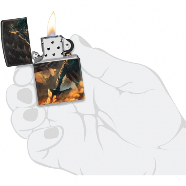 Zippo Knight ve Dragon akmak