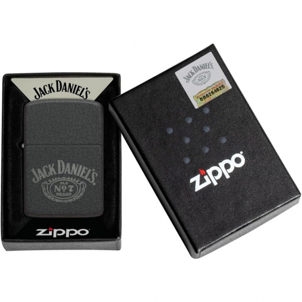 Zippo Jack Daniels akmak (Black)