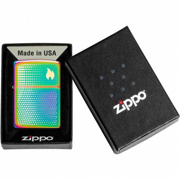 Zippo Dot Matrix Tasarm ok Renkli akmak