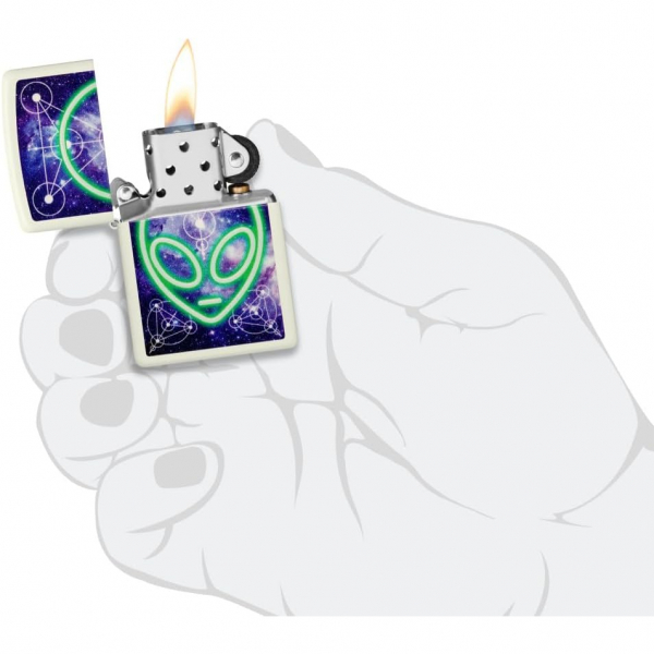 Zippo Parlayan Uzayl akmak