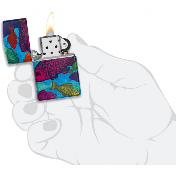 Zippo Aquatic ok Renkli Balk akmak 