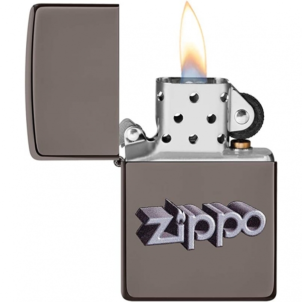 Zippo Gri Logo akmak