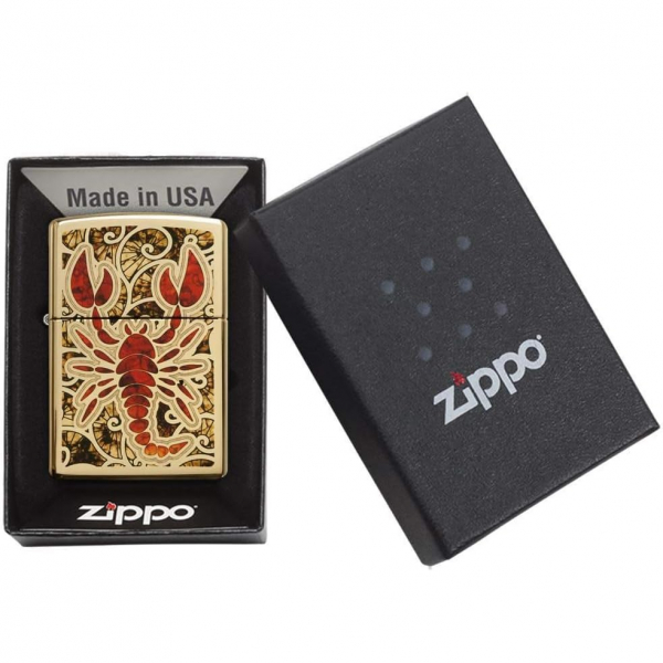 Zippo Krmz Akrep akmak