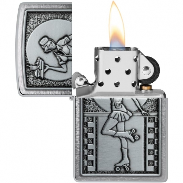 Zippo Rulo Garson Amblemi akmak 