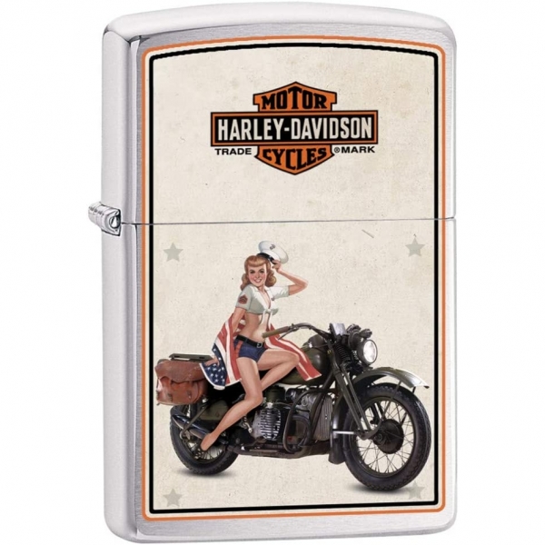 Zippo Harley Davidson akmak (Chrome)