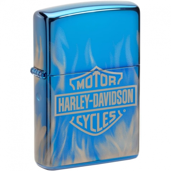 Zippo Harley Davidson akmak (Mavi)