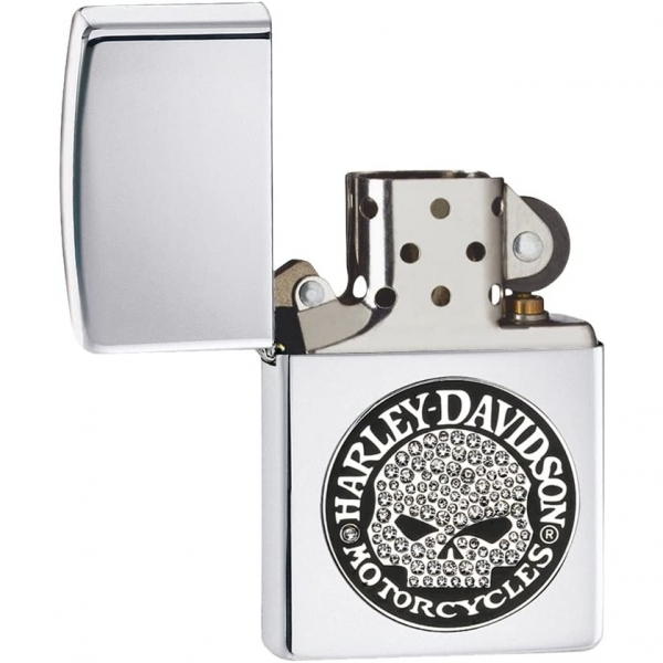 Zippo Harley Davidson Kafatas akmak