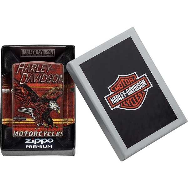 Zippo Harley Davidson Vahi Kel Kartal akmak