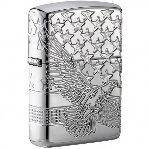 Zippo Kartal Krom akmak