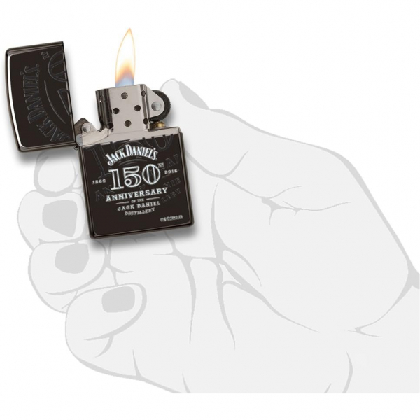 Zippo Jack Daniels Black Ice akmak 