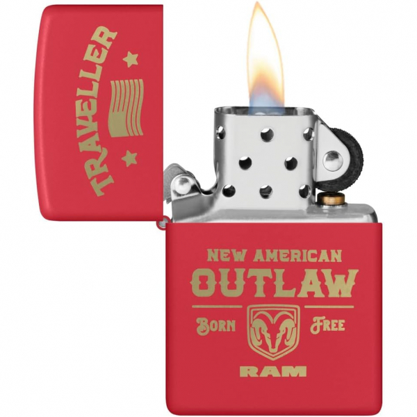 Zippo Dodge akmak (Red)