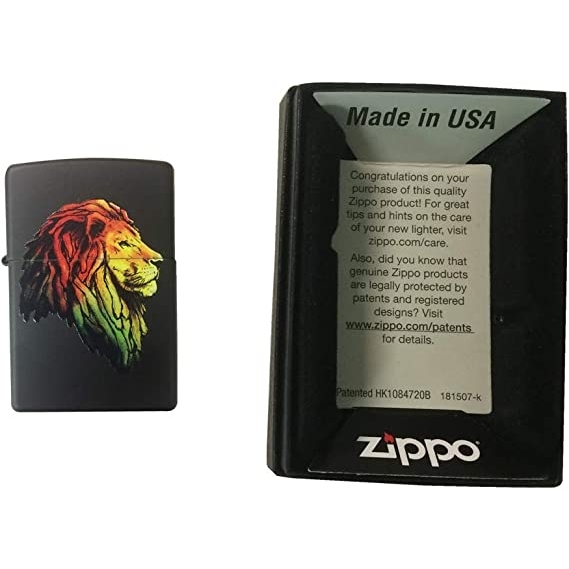 Zippo Jamaika Bayra Logosu akmak