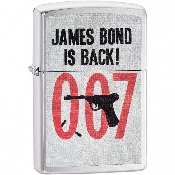 Zippo James Bond 007 akmak (Gri)