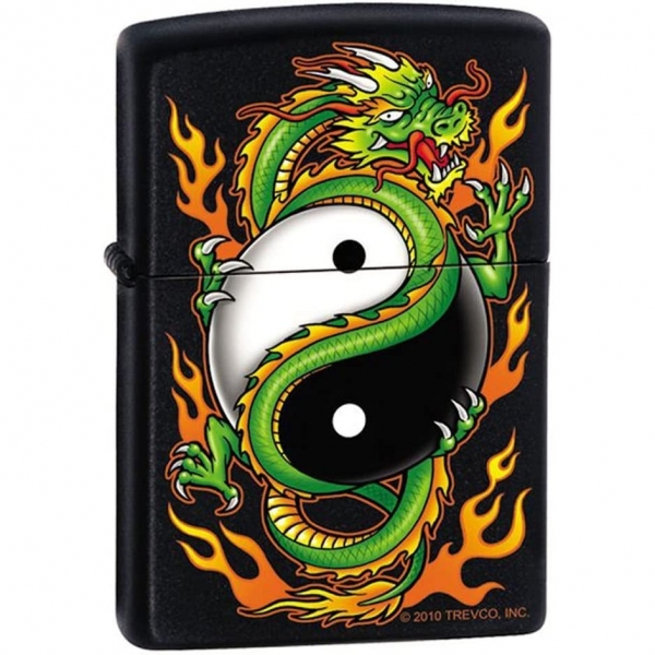 Zippo Ying Yang Dragon akmak