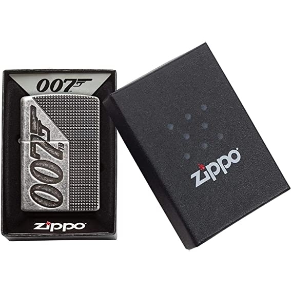 Zippo James Bond Mat Antik Gm akmak 