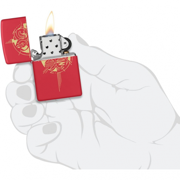 Zippo Elements Tasarm Krmz akmak