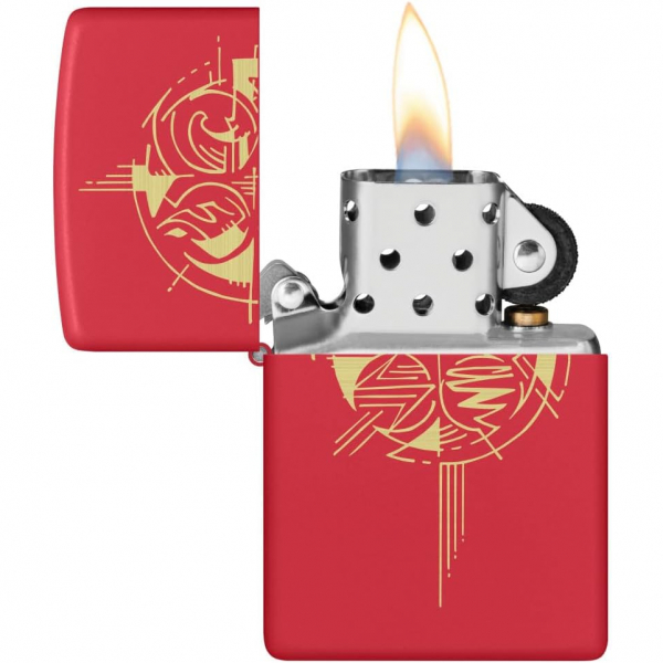Zippo Elements Tasarm Krmz akmak