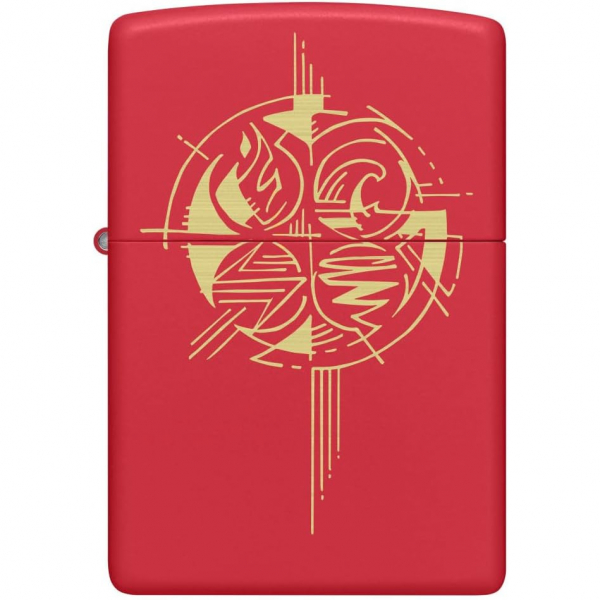 Zippo Elements Tasarm Krmz akmak