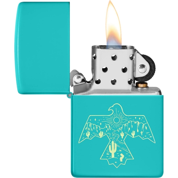 Zippo Thunderbird Dz Turkuaz akmak 