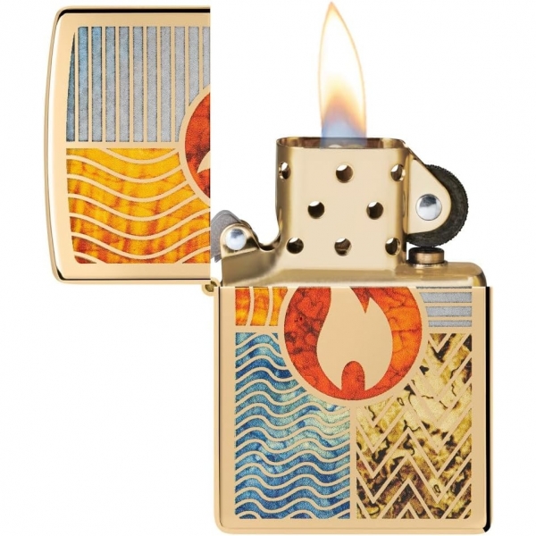 Zippo Toprak Tasarmn Unsurlar akmak