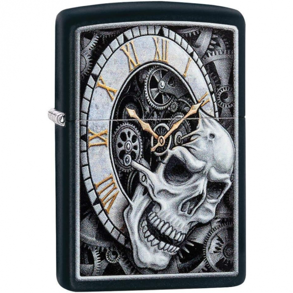 Zippo Kafatas� Saat �akmak