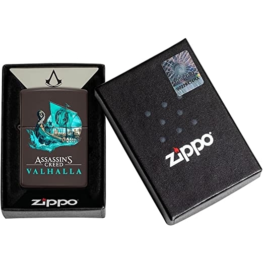 Zippo Kahverengi Valhalla akmak 