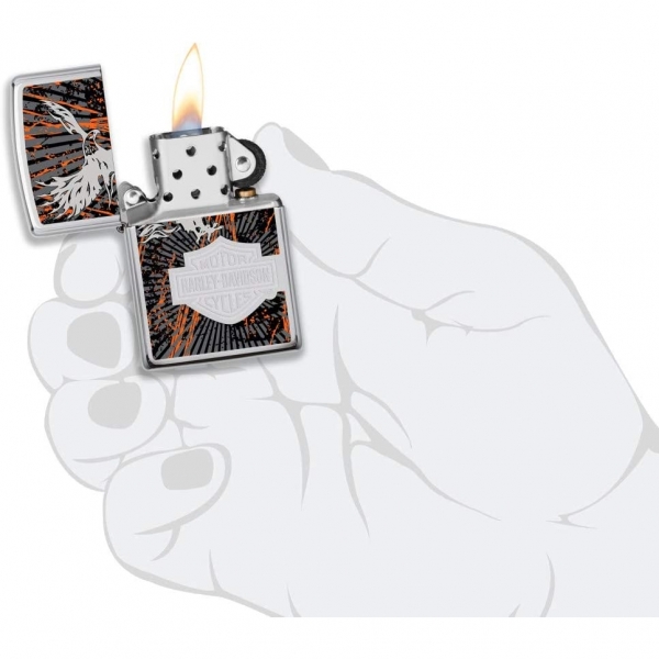 Zippo Harley Davidson Eagle Wings akmak 