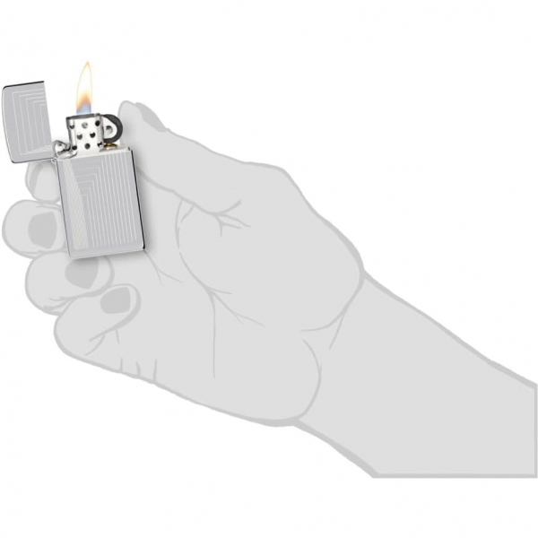 Zippo Lazer Desenli Tasarm akmak