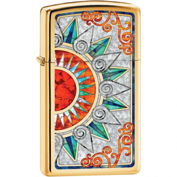 Zippo Slim Fusion Flowers akmak