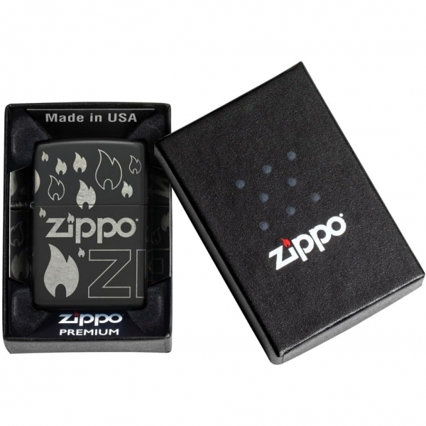 Zippo Black Mat akmak