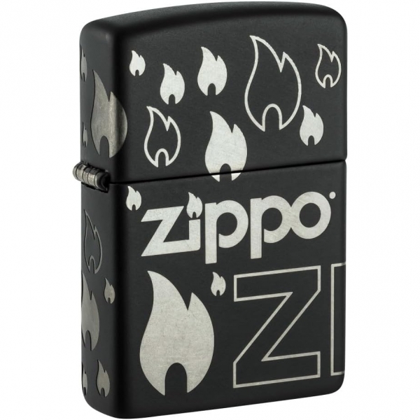 Zippo Black Mat akmak