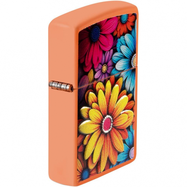 Zippo Flowers Tasarm Turuncu akmak