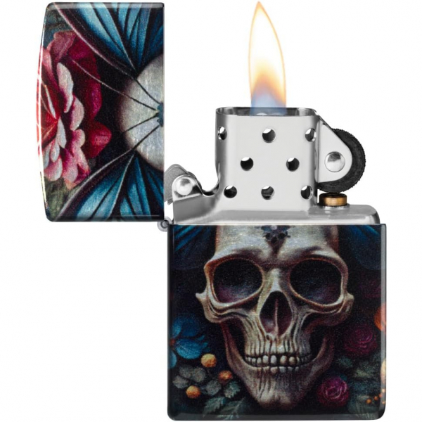 Zippo Kelebekli Kafatas akmak