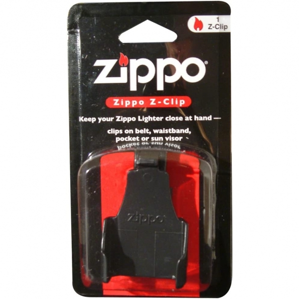 Zippo Kemer Klipsli akmak Klf (Siyah)