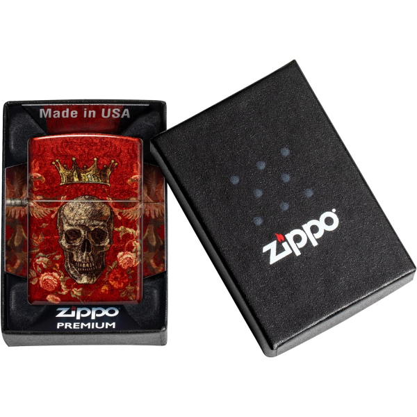 Zippo K�rm�z� Kafatas� �akmak