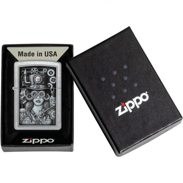 Zippo Steam Punk Kadn akmak