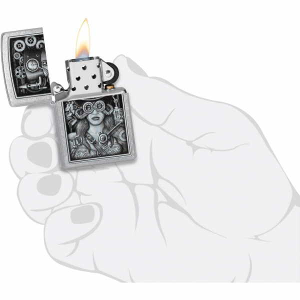 Zippo Steam Punk Kadn akmak