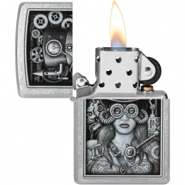 Zippo Steam Punk Kadn akmak