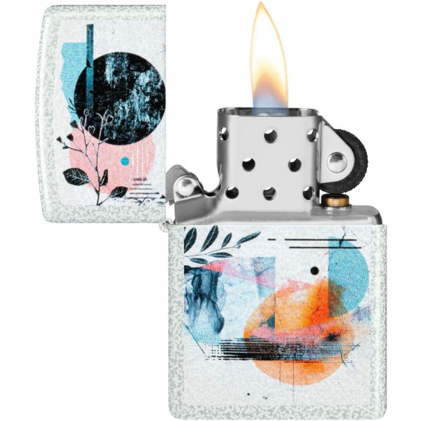 Zippo Soyut Kolaj Tasarm akmak
