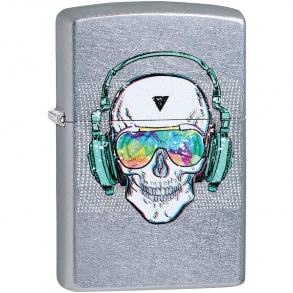 Zippo Kulakl�kl� Kafatas� �akmak