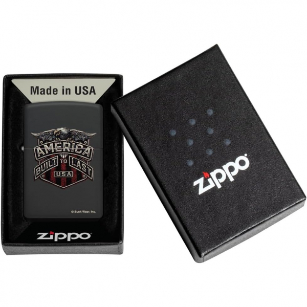 Zippo Siyah Mat akmak