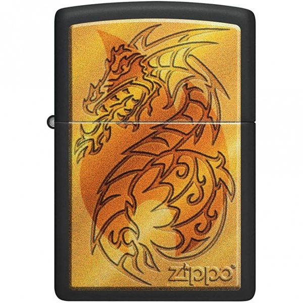 Zippo Mat Alev ve Ejderha akmak