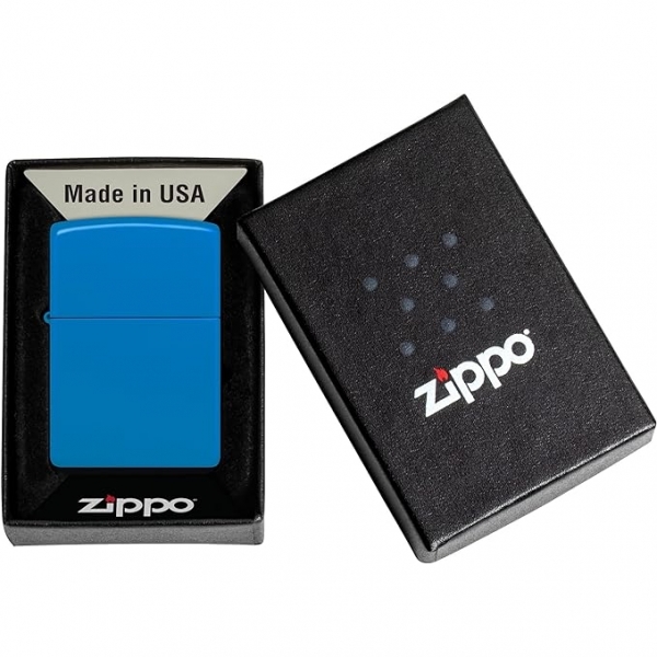 Zippo Mat Mavi akmak