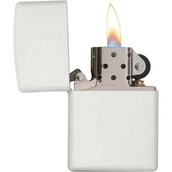 Zippo Mat Beyaz akmak