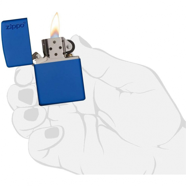 Zippo Royal Blue Mat akmak