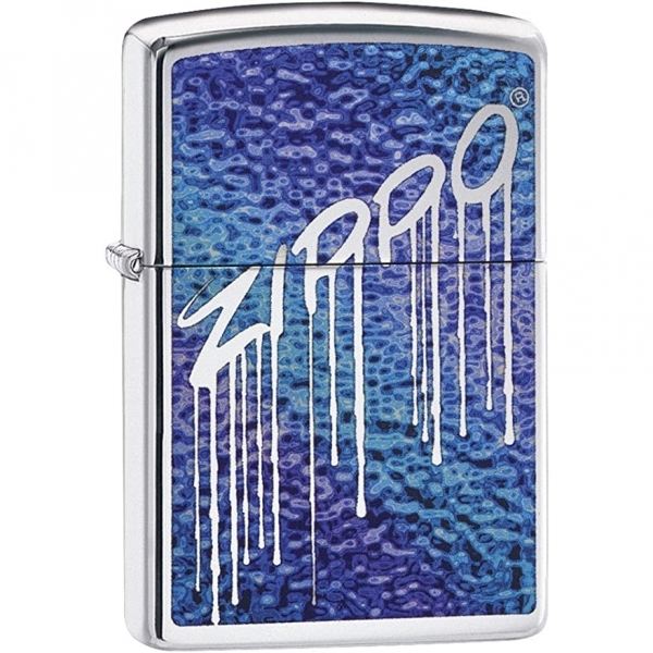 Zippo Mavi Yazl akmak