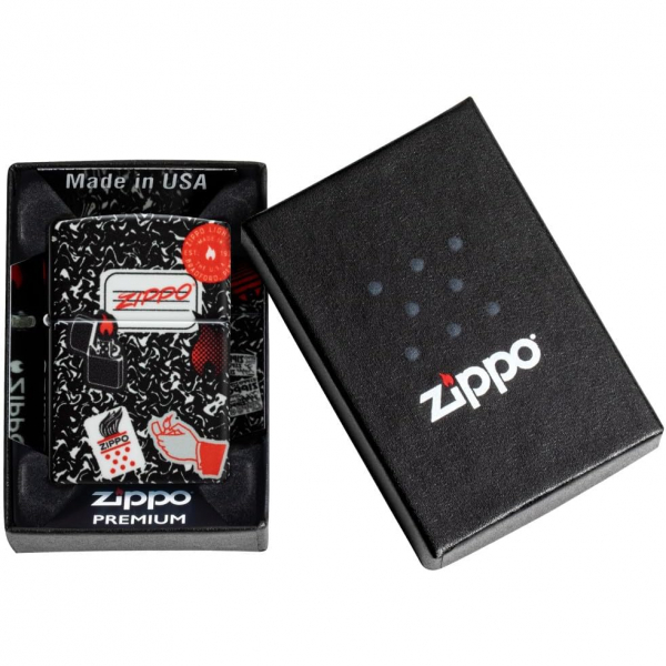 Zippo Notebook Mat akmak