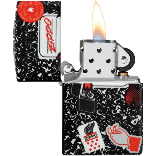 Zippo Notebook Mat akmak