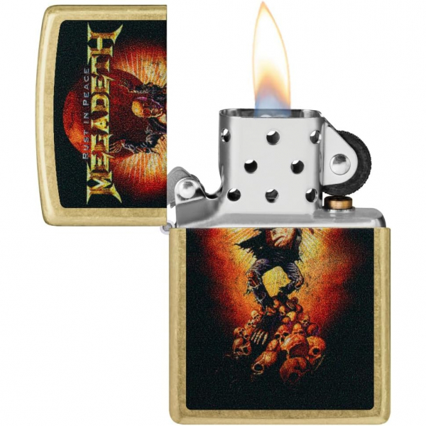 Zippo Megadeth Rust in Peace Tasar�m �akmak